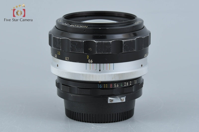 Nikon NIKKOR-S.C Auto 55mm f/1.2 Non Ai Lens