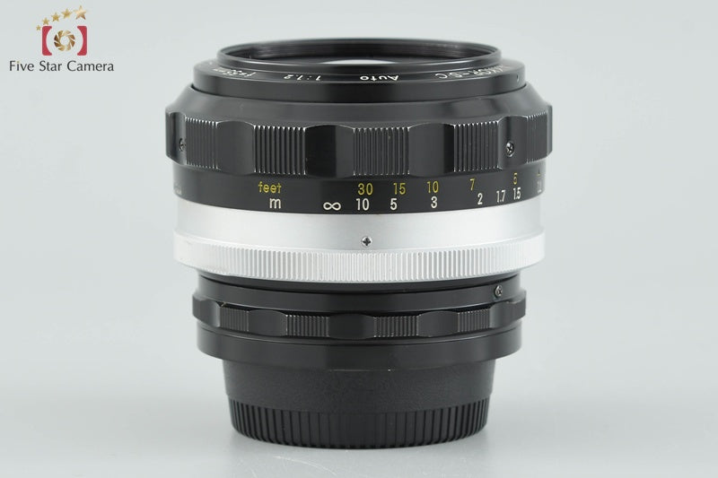 Nikon NIKKOR-S.C Auto 55mm f/1.2 Non Ai Lens [Very Good]