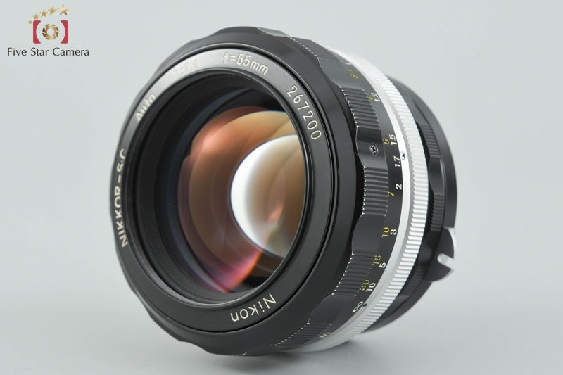Nikon NIKKOR-S.C Auto 55mm f/1.2 Non Ai Lens [Very Good]