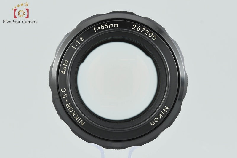 Nikon NIKKOR-S.C Auto 55mm f/1.2 Non Ai Lens [Very Good]