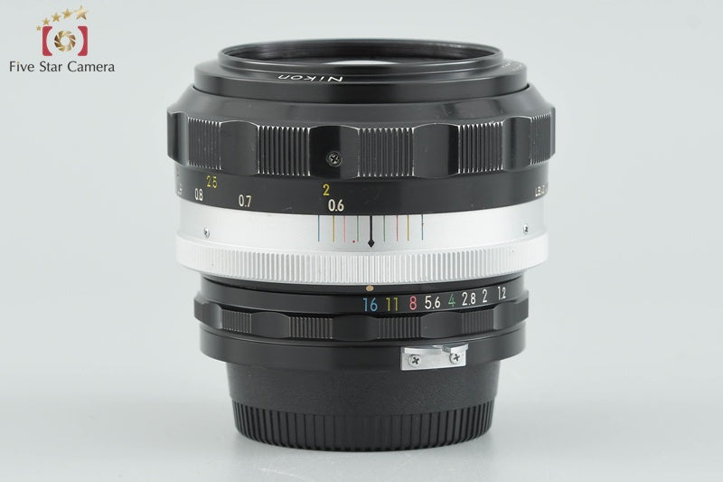 Nikon NIKKOR-S.C Auto 55mm f/1.2 Non Ai Lens [Very Good]