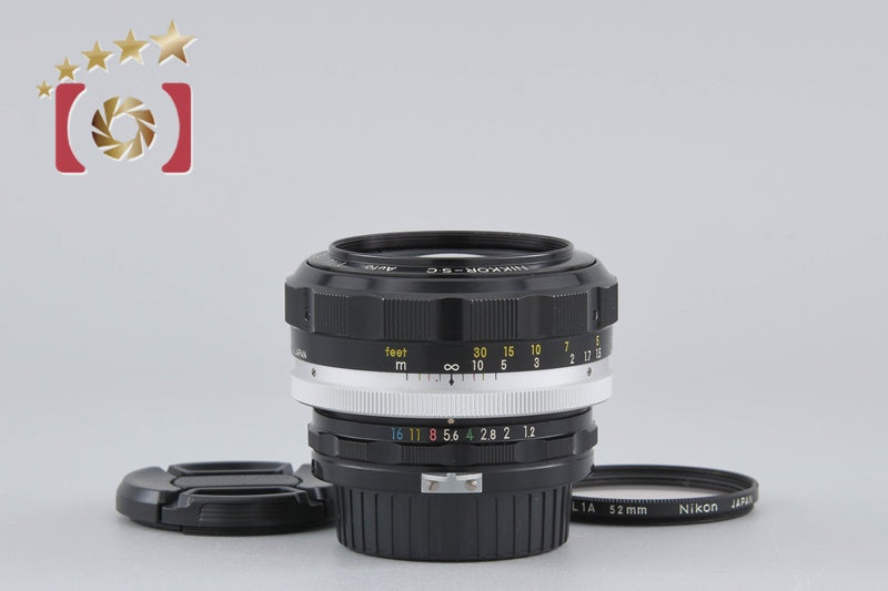 Nikon NIKKOR-S.C Auto 55mm f/1.2 Non Ai Lens [Very Good]