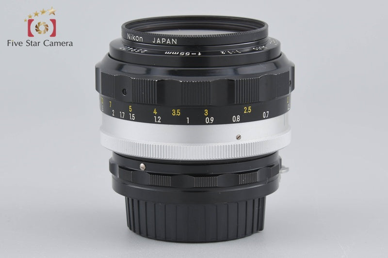 Nikon NIKKOR-S.C Auto 55mm f/1.2 Non Ai Lens [Very Good]