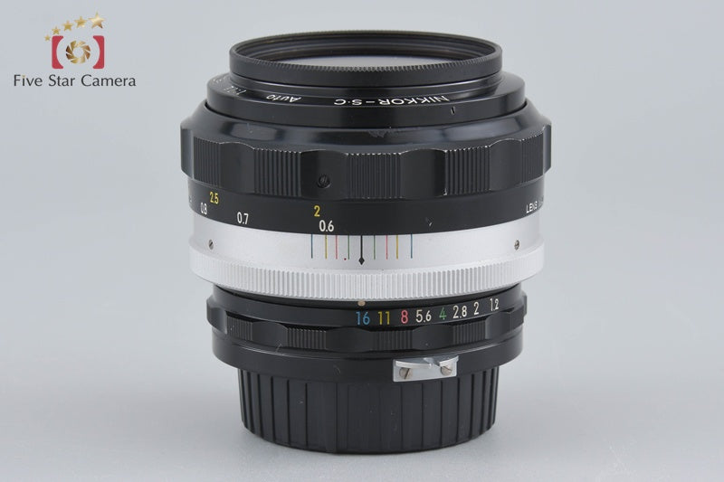 Nikon NIKKOR-S.C Auto 55mm f/1.2 Non Ai Lens [Very Good]