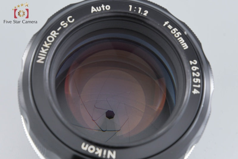 Nikon NIKKOR-S.C Auto 55mm f/1.2 Ai Converted [Very Good]