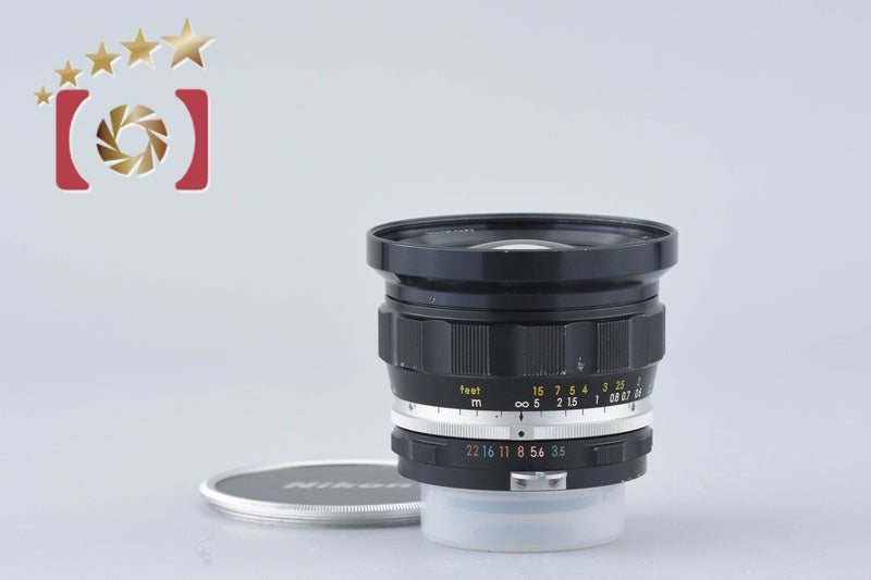 Nikon NIKKOR-UD Auto 20mm f/3.5 Non Ai Lens