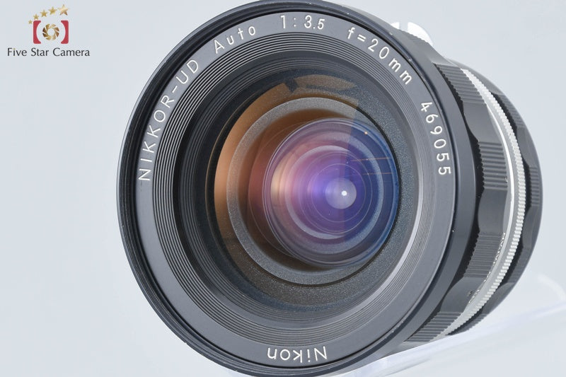 Nikon NIKKOR-UD Auto 20mm f/3.5 Non Ai Lens