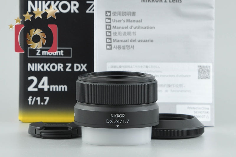 Nikon NIKKOR Z DX 24mm f/1.7 w/ Box [Mint]