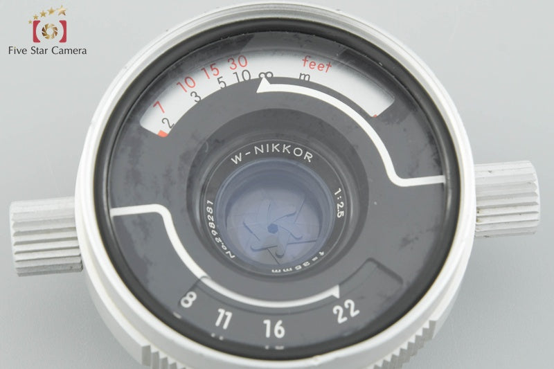 Nikon W-NIKKOR 35mm f/2.5 White for NIKONOS [Very Good]