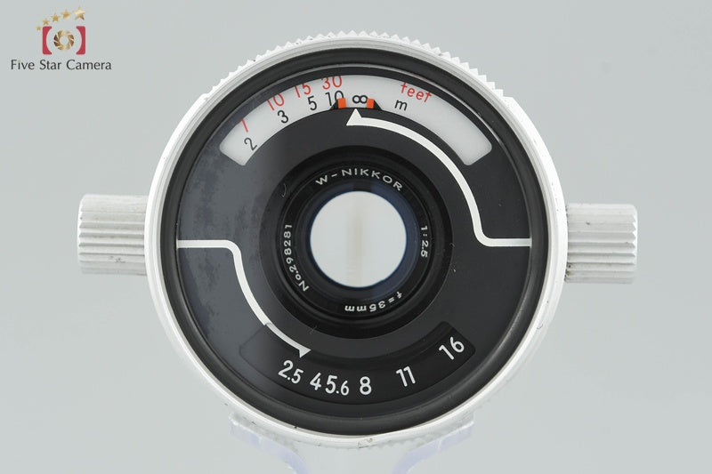 Nikon W-NIKKOR 35mm f/2.5 White for NIKONOS [Very Good]