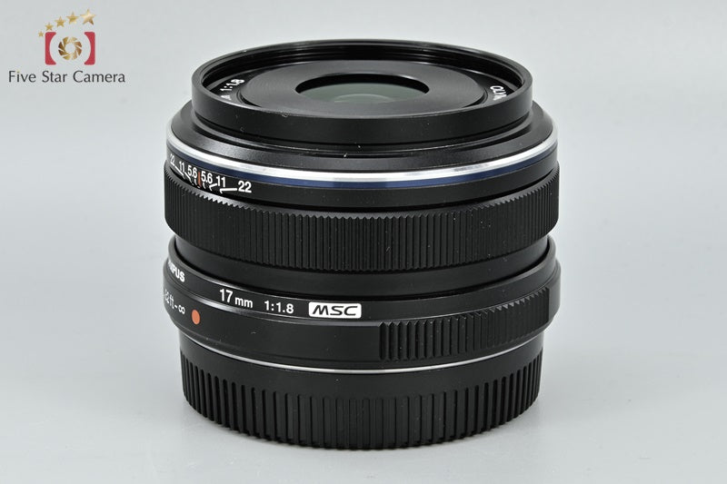 OLYMPUS M.ZUIKO DIGITAL 17mm f/1.8 Black