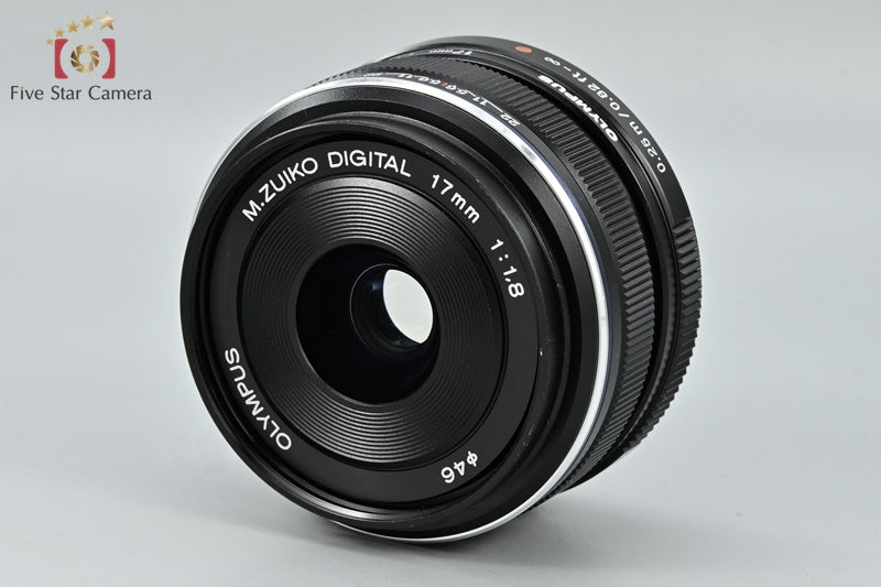 OLYMPUS M.ZUIKO DIGITAL 17mm f/1.8 Black