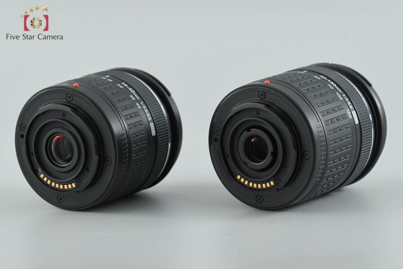 "Count 1,490" Olympus E-510 10.0 MP Digital SLR Camera 14-42 40-150 Lenses