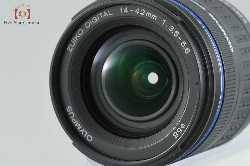 "Count 1,490" Olympus E-510 10.0 MP Digital SLR Camera 14-42 40-150 Lenses