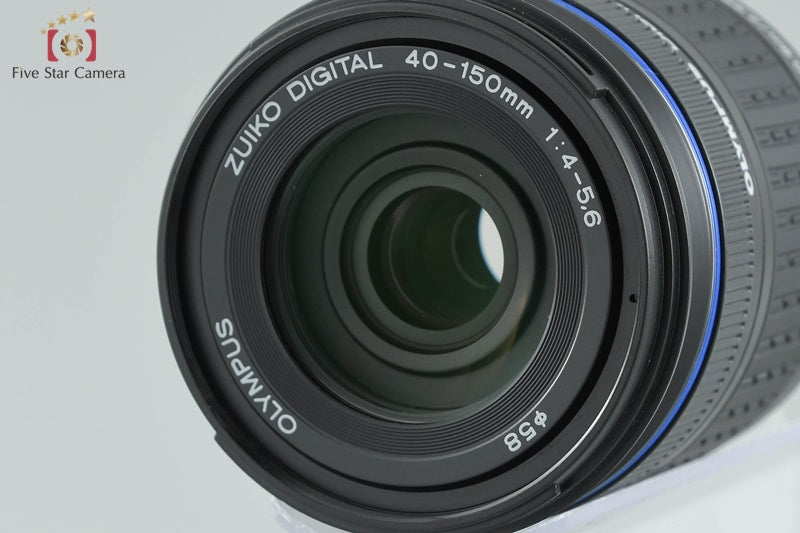 "Count 1,490" Olympus E-510 10.0 MP Digital SLR Camera 14-42 40-150 Lenses