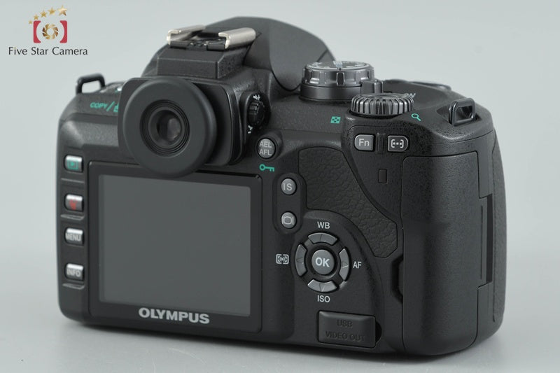 "Count 1,490" Olympus E-510 10.0 MP Digital SLR Camera 14-42 40-150 Lenses