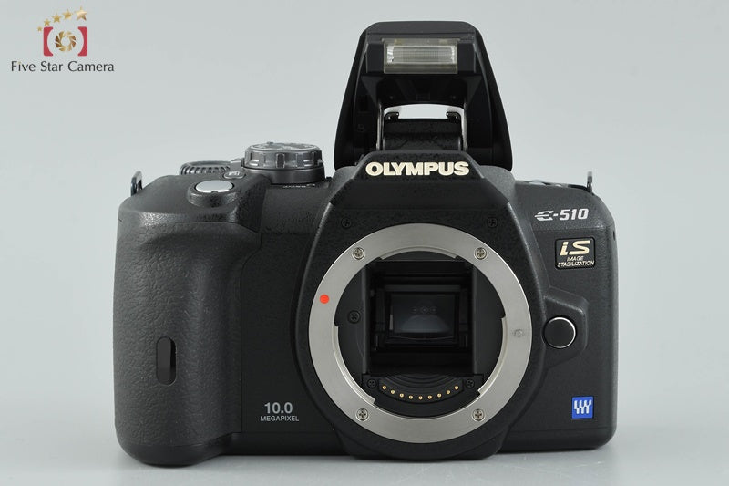 "Count 1,490" Olympus E-510 10.0 MP Digital SLR Camera 14-42 40-150 Lenses