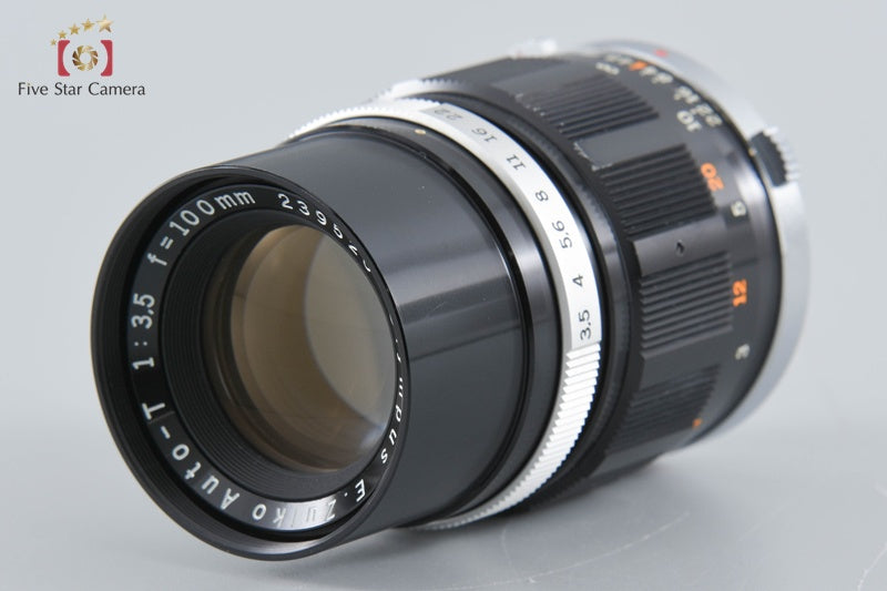 OLYMPUS E.ZUIKO AUTO-T 100mm f/3.5 [Very Good]