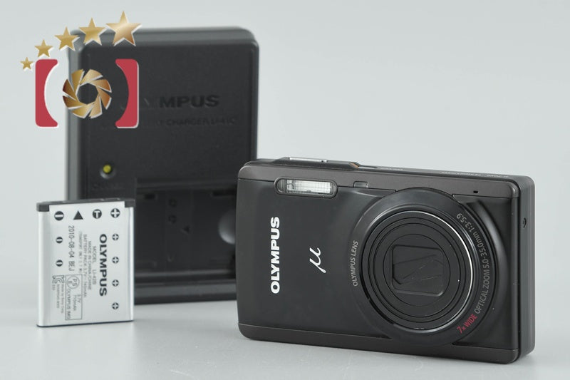 Olympus μ-7050 Black 14.0 MP Digital Camera [Very Good]
