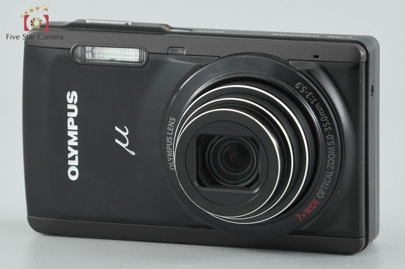 Olympus μ-7050 Black 14.0 MP Digital Camera [Very Good]