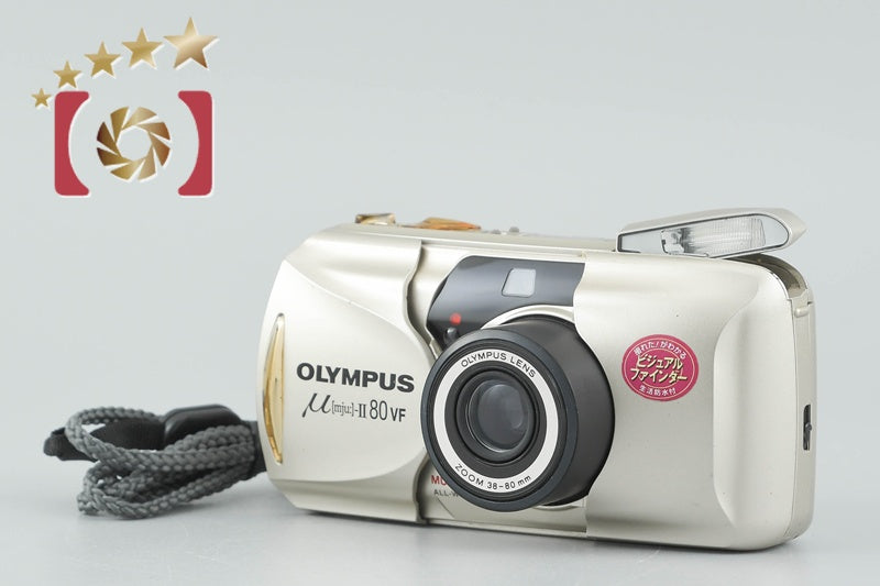 Olympus μ[mju:]-II 80 VF 35mm Point & Shoot Film Camera
