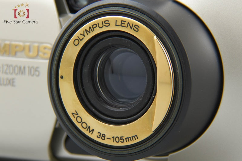 Very Good!! Olympus μ[mju:] ZOOM 105 DELUXE 35mm Point & Shoot Film Camera