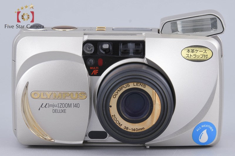 Olympus μ[mju:] ZOOM 140 Deluxe Point & Shoot 35mm Film Camera