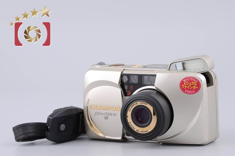 Olympus μ[mju:] ZOOM 140 VF Point & Shoot 35mm Film camera