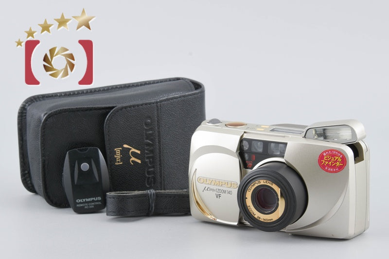 Olympus μ[mju:] ZOOM 140 VF Point & Shoot 35mm Film camera [Very Good]