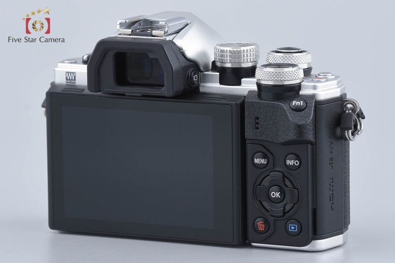 Olympus OM-D E-M10 Mark II Silver 16.1MP Digital Mirrorless Camera w/ Box