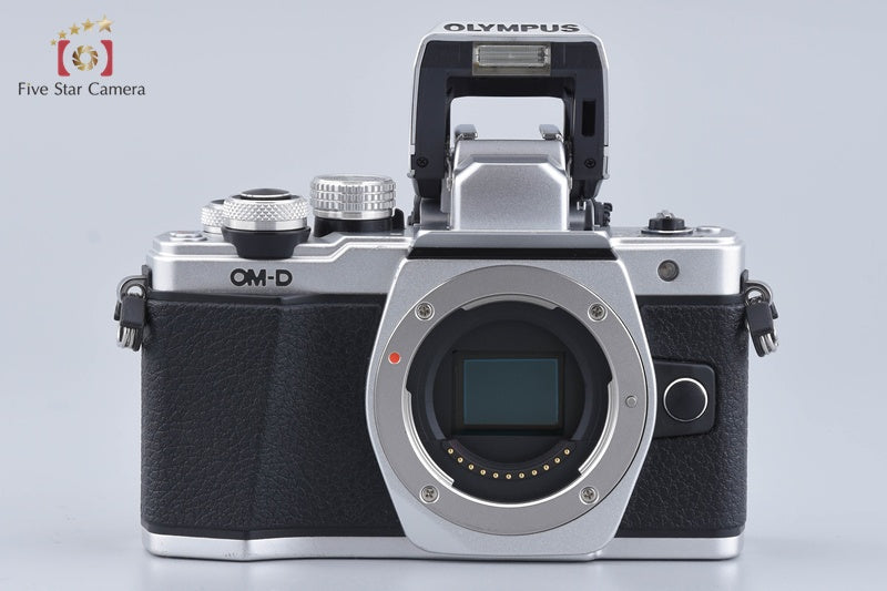 Olympus OM-D E-M10 Mark II Silver 16.1MP Digital Mirrorless Camera w/ Box