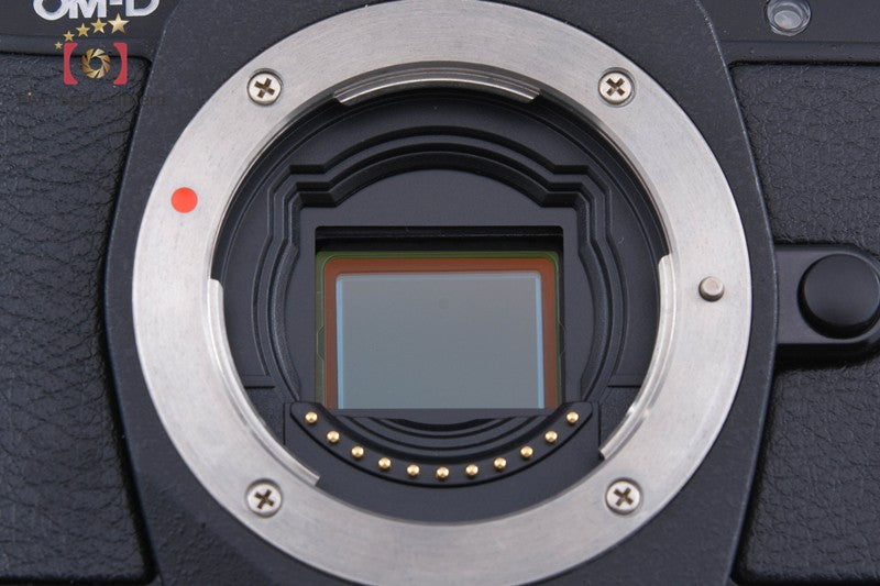 Count 667 Olympus OM-D E-M5 Black 16.0MP Digital Mirrorless Camera