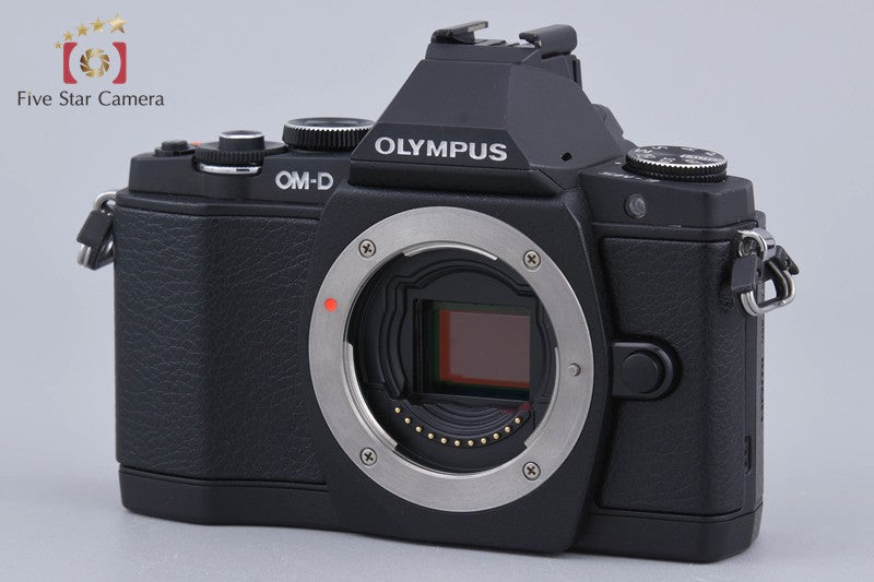 Count 667 Olympus OM-D E-M5 Black 16.0MP Digital Mirrorless Camera