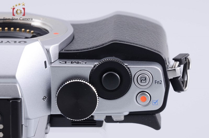 "Count 579" Olympus OM-D E-M5 Silver 16.0 MP Digital Mirrorless Camera Body