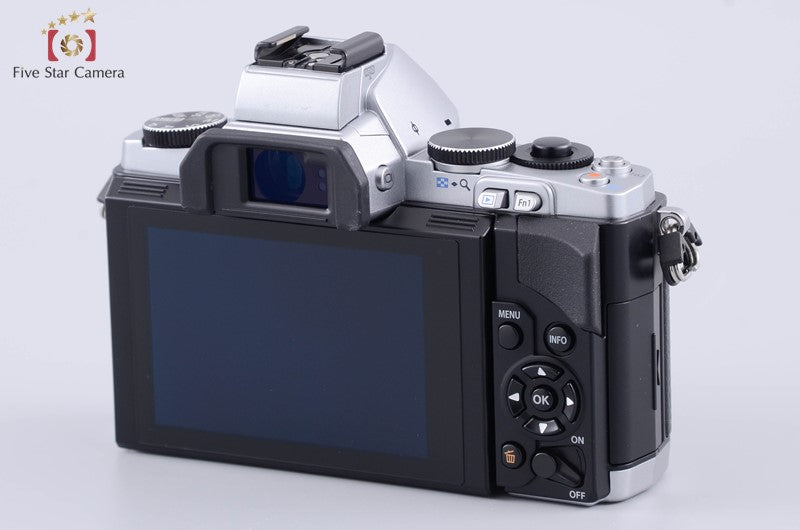 "Count 579" Olympus OM-D E-M5 Silver 16.0 MP Digital Mirrorless Camera Body