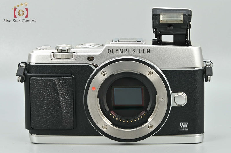 Olympus PEN E-P5 Silver 16.1 MP Mirrorless Camera