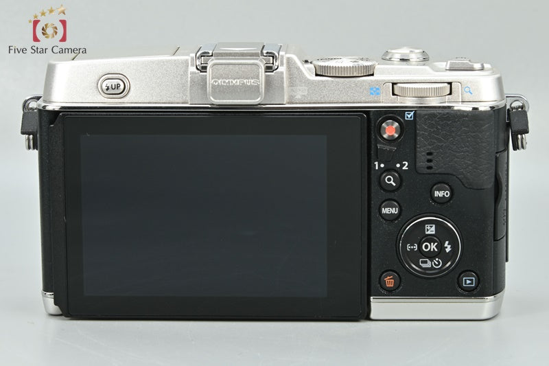 Olympus PEN E-P5 Silver 16.1 MP Mirrorless Camera