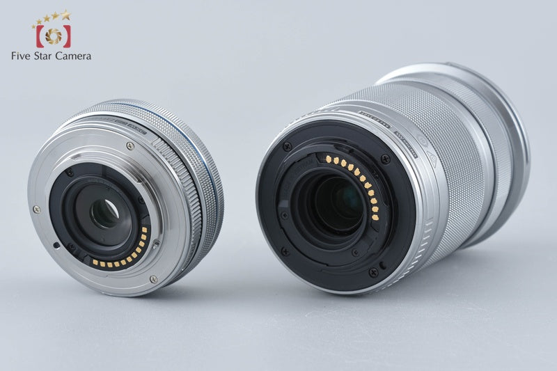 "Count 988" Olympus PEN E-PL10 Brown 16.1 MP EZ 14-42 40-150 Lenses w/ Box