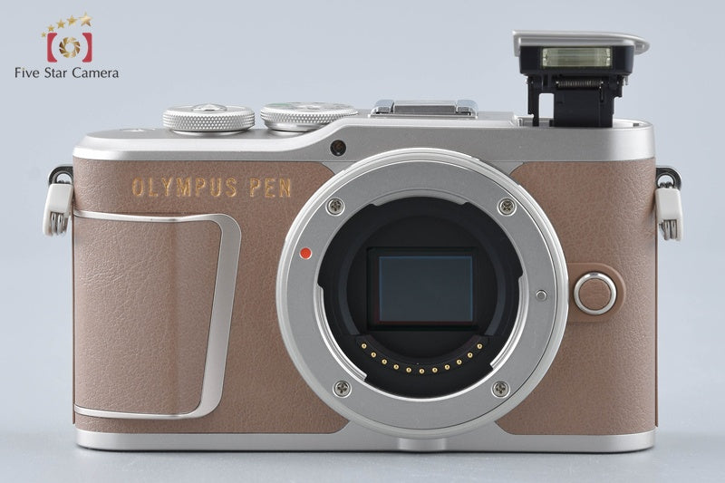 "Count 988" Olympus PEN E-PL10 Brown 16.1 MP EZ 14-42 40-150 Lenses w/ Box