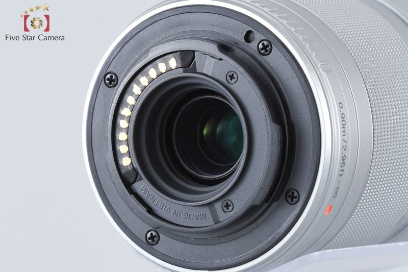 "Count 2,150" Olympus PEN Lite E-PL7 Silver 16.1 MP 14-42 40-150 Lenses