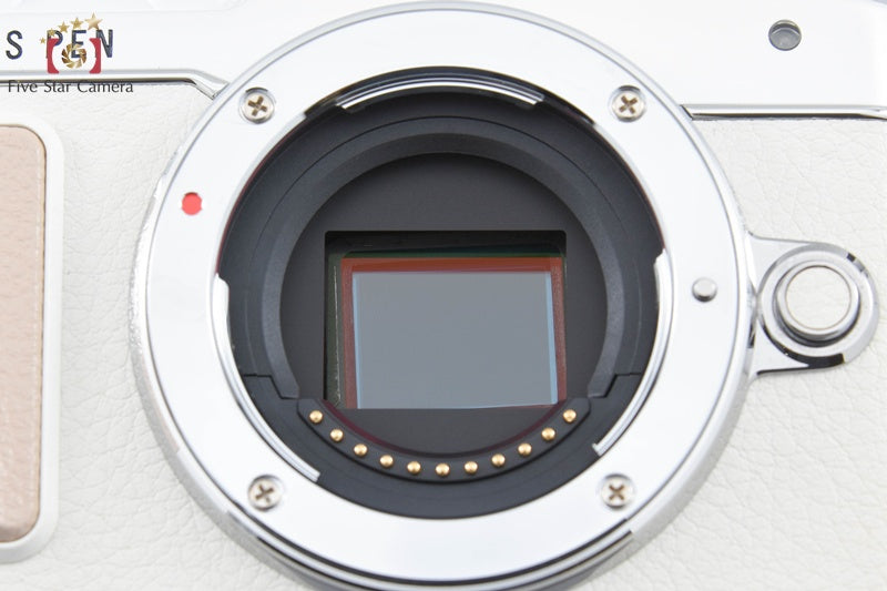 "Count 905" Olympus PEN Lite E-PL7 White 16.1 MP EZ 14-42 40-150 Lenses w/ Box