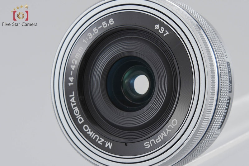 "Count 1,154" Olympus PEN Lite E-PL7 White 16.1 MP EZ 14-42 40-150 Lenses w/ Box