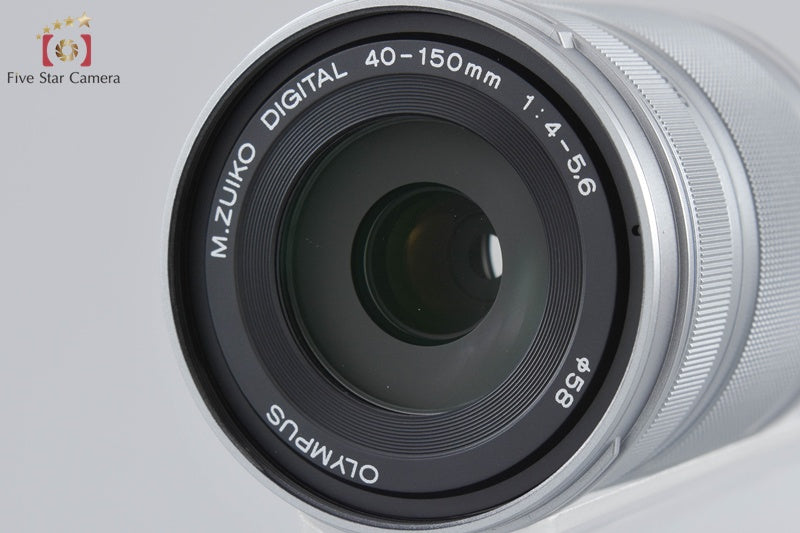 "Count 1,154" Olympus PEN Lite E-PL7 White 16.1 MP EZ 14-42 40-150 Lenses w/ Box