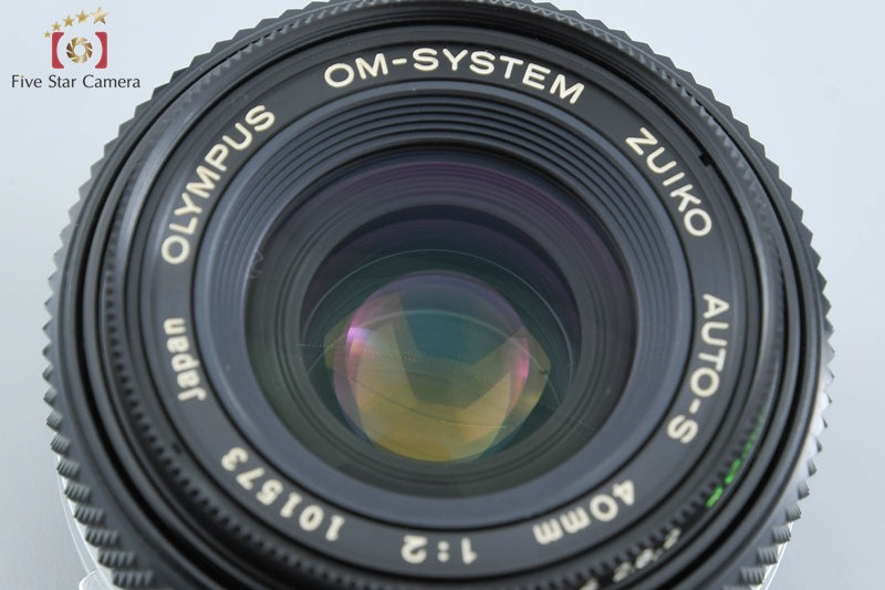 Olympus ZUIKO AUTO-S 40mm f/2 [Excellent]