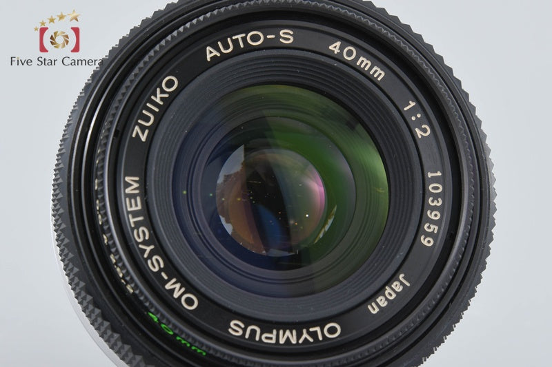Olympus ZUIKO AUTO-S 40mm f/2 2025.11 Overhauled!!