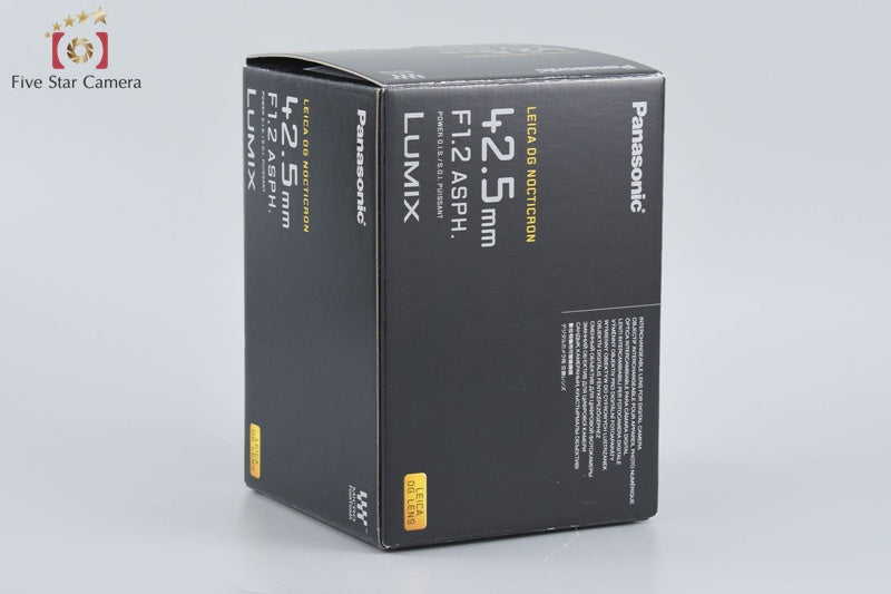 Panasonic LUMIX LEICA DG NOCTICRON 42.5mm f/1.2 ASPH. O.I.S H-NS043 [Never Used]