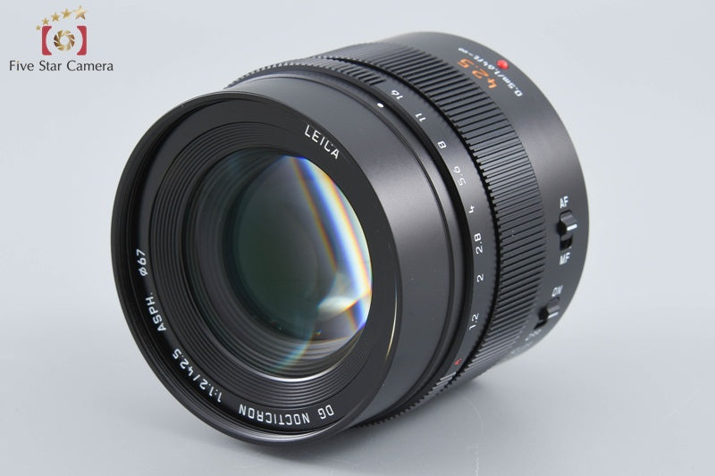 Panasonic LUMIX LEICA DG NOCTICRON 42.5mm f/1.2 ASPH. O.I.S H-NS043 [Never Used]