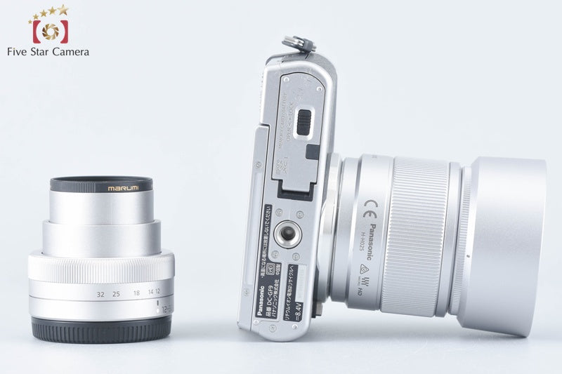 Panasonic LUMIX G DC-GF9W Silver Double Lens Kit (Japanese Language Only)