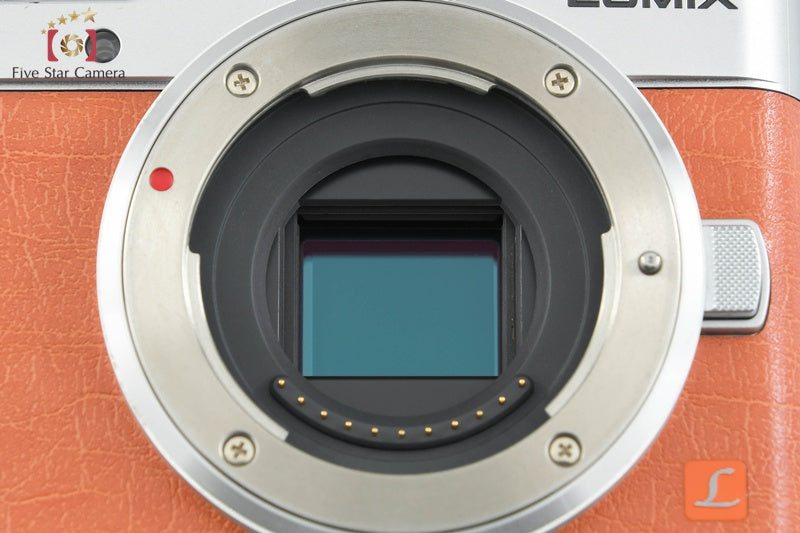 Panasonic LUMIX G DC-GF9W Orange Double Lens Kit (Japanese Language Only)