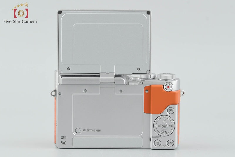 Panasonic LUMIX G DC-GF9W Orange Double Lens Kit (Japanese Language Only)